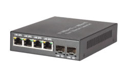 NFG-SFP24 - коммутатор с 4 портами Ethernet 10/100/1000Base-T и 2 слотами 1000M SFP