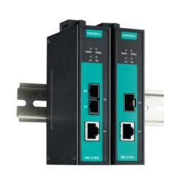 IMC-21GA - промышленные медиа-конвертеры Gigabit Ethernet 10/100/1000BaseTX в 100/1000BaseSFP/SC в металлическом корпусе